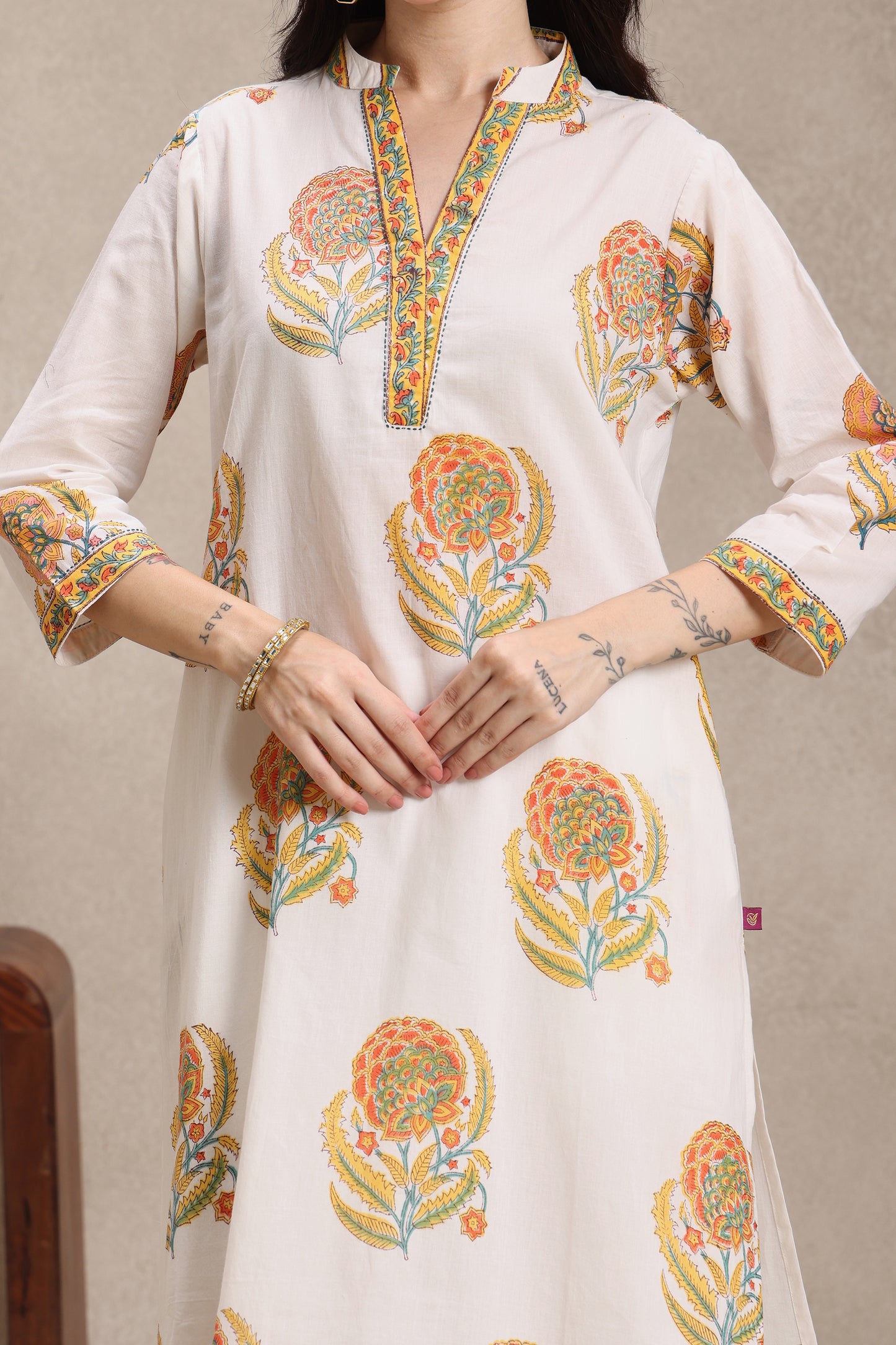 Inaya Marigold Set