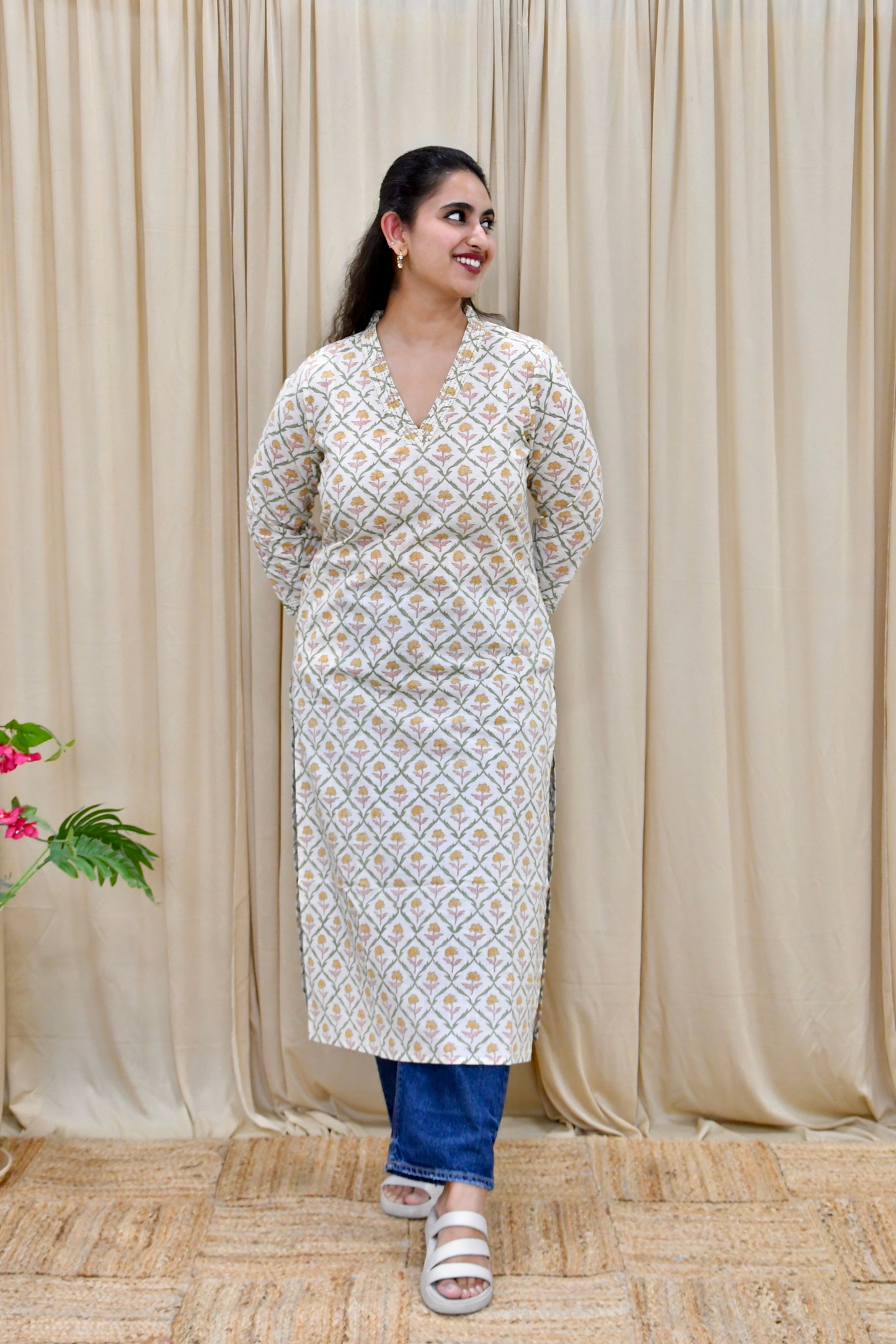 Nitya Vanilla kurta
