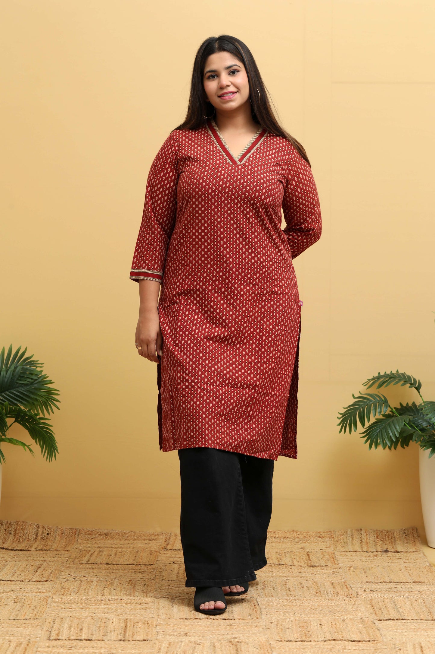 Nitya Terra Brick Red