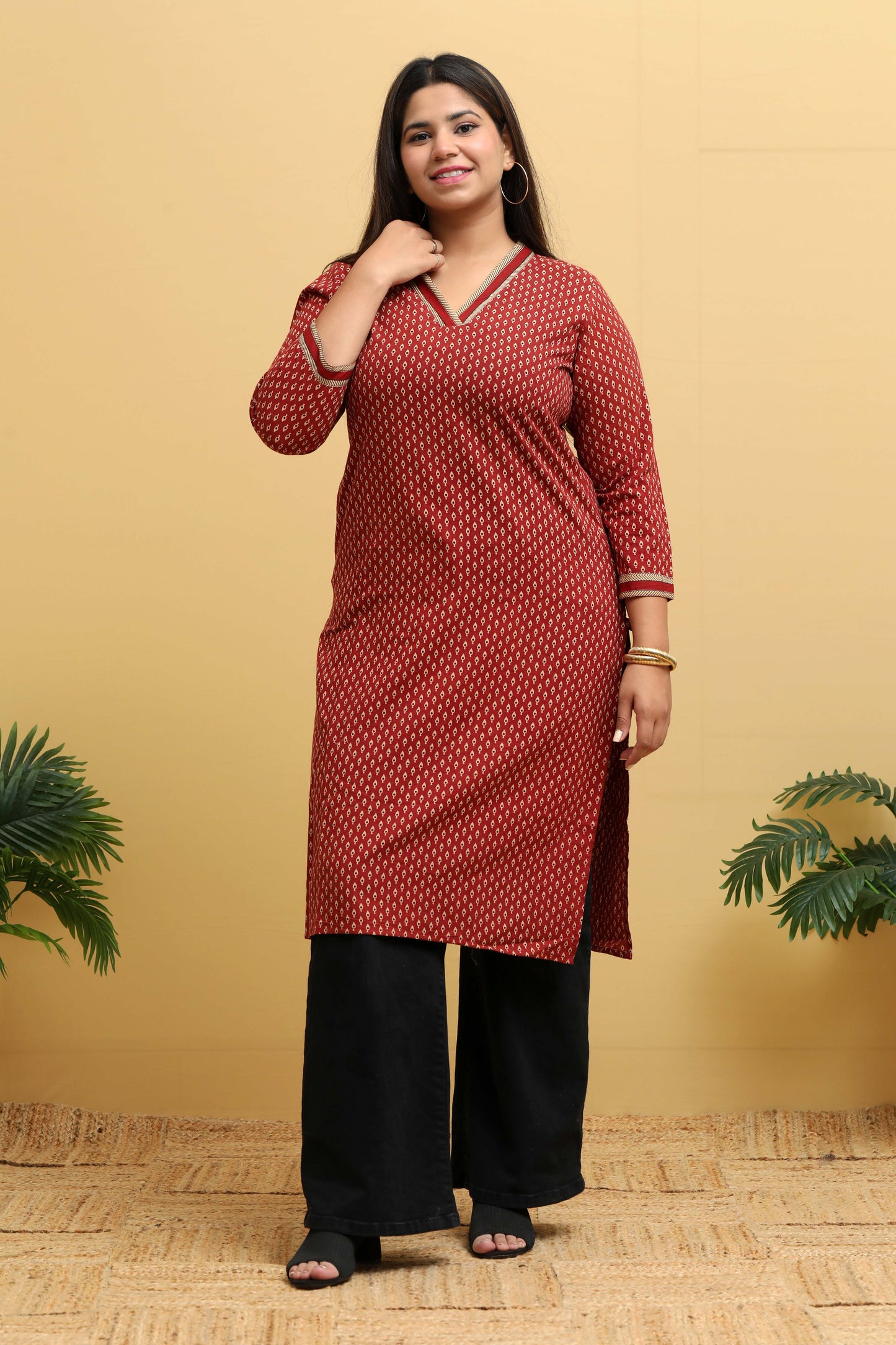 Nitya Terra Brick Red