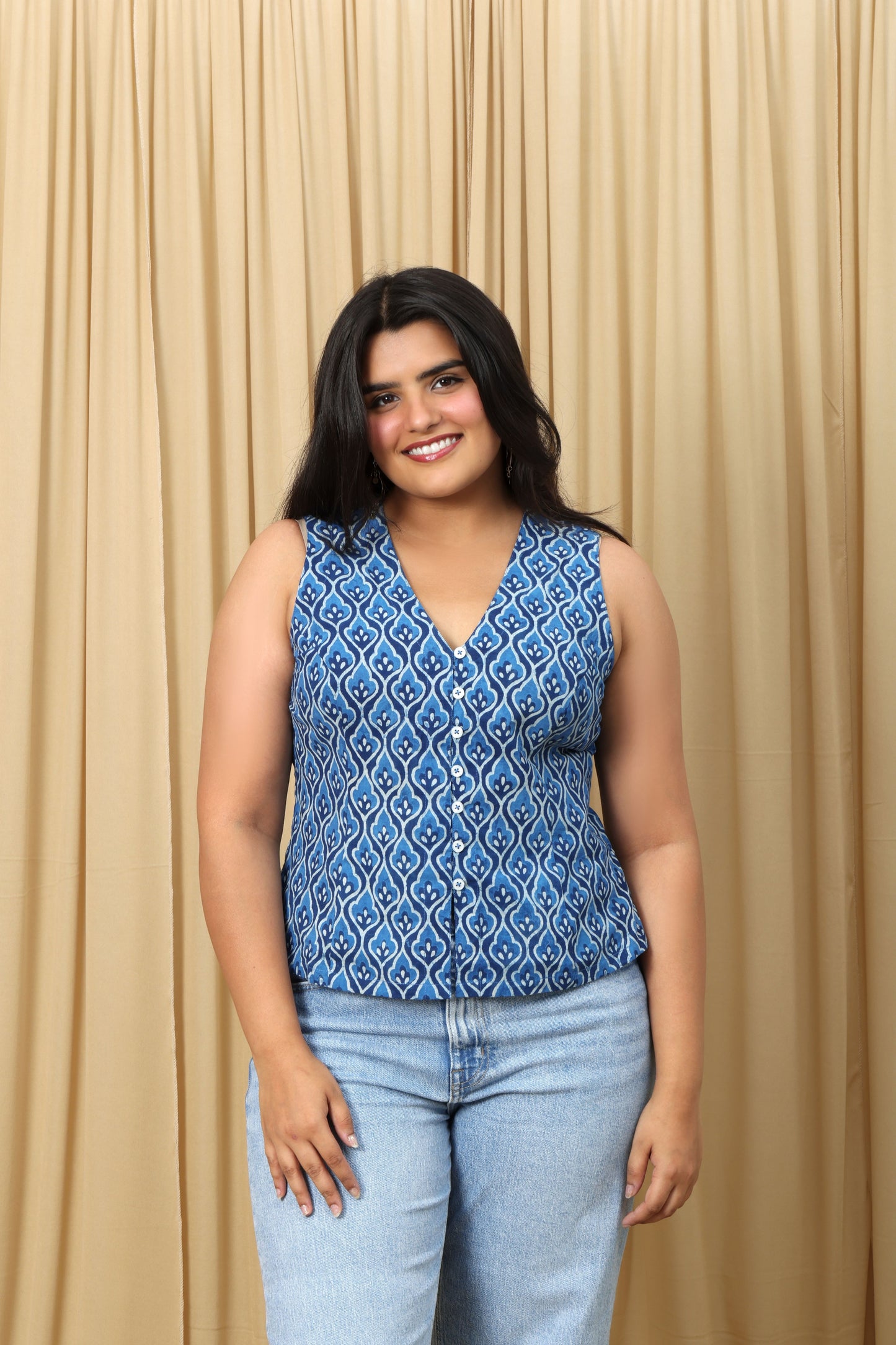 Mehek Waistcoat Top