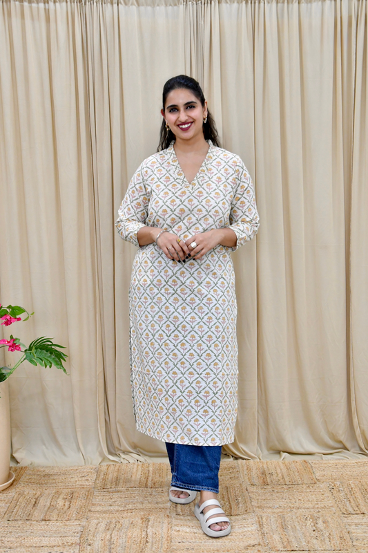 Nitya Vanilla kurta