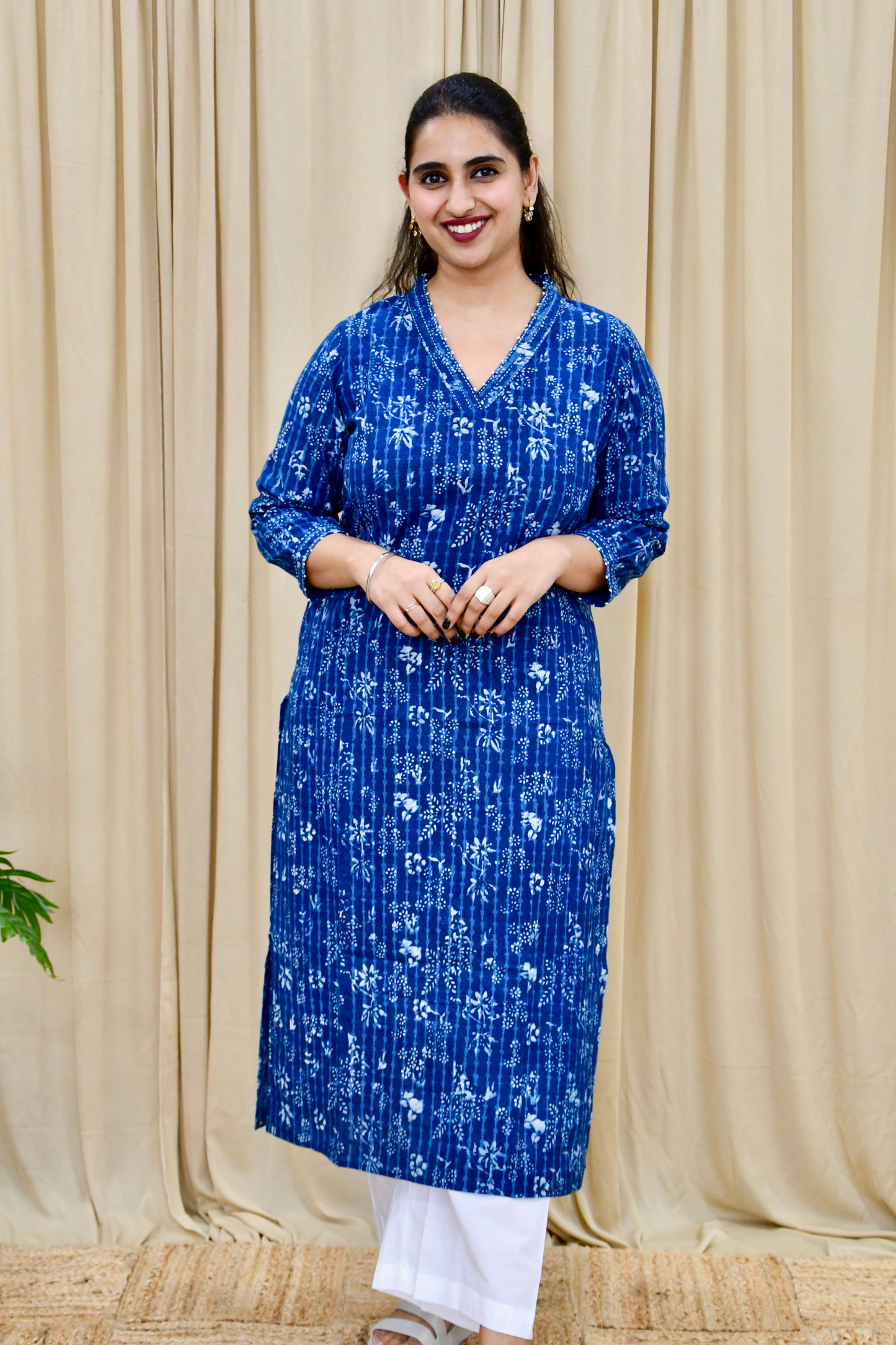Nitya Sapphire Kurta