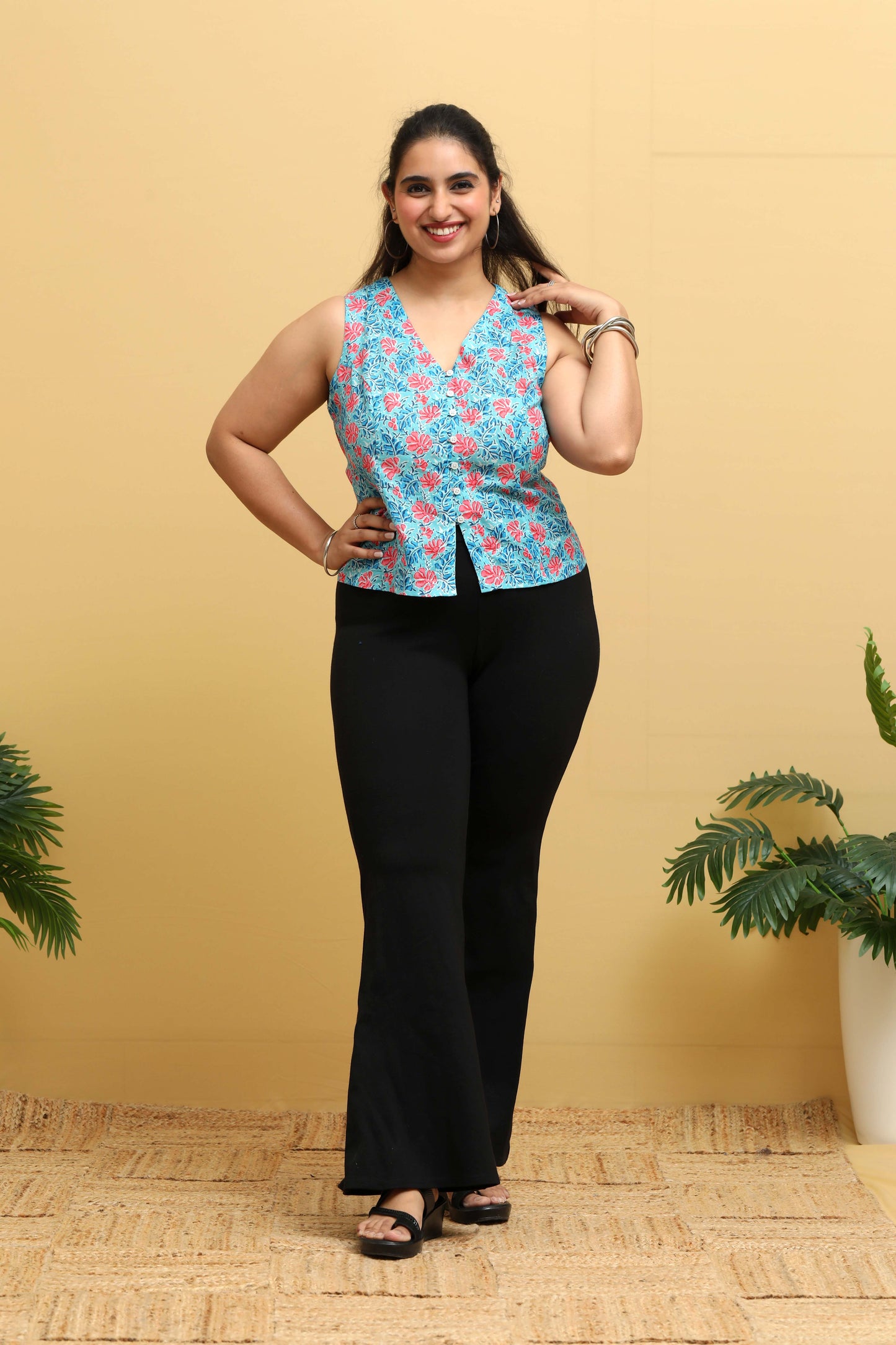 Mehek Waistcoat Top