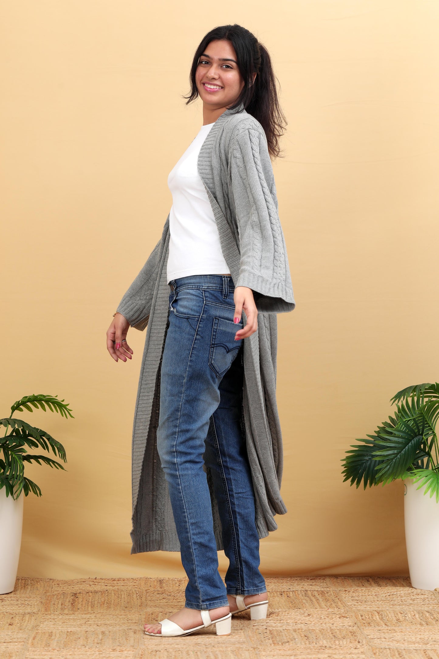Kalpa Knitted Shrug
