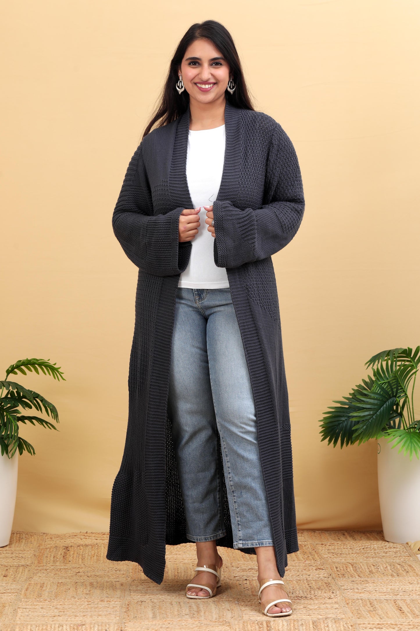 Kalpa Knitted Shrug