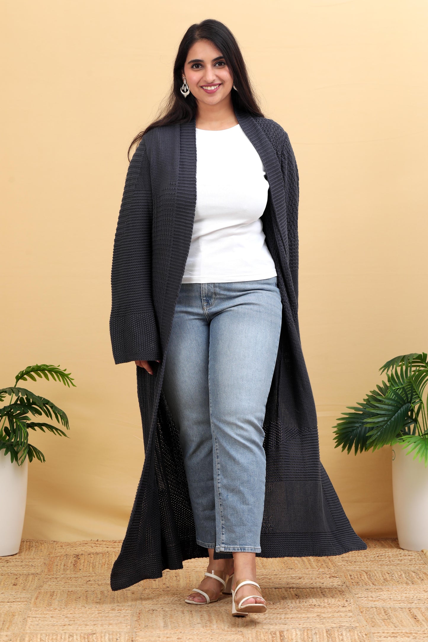 Kalpa Knitted Shrug
