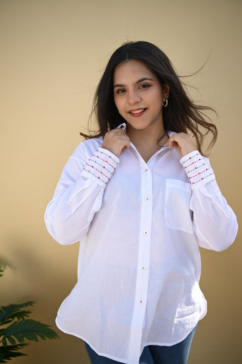 Drew Embroidery Shirt