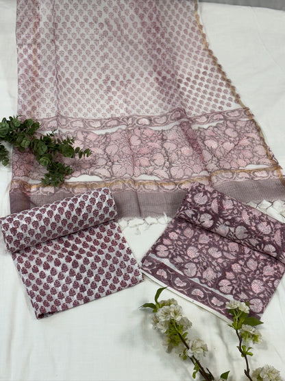 Mauve Unstitched