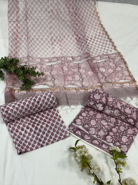 Mauve Unstitched