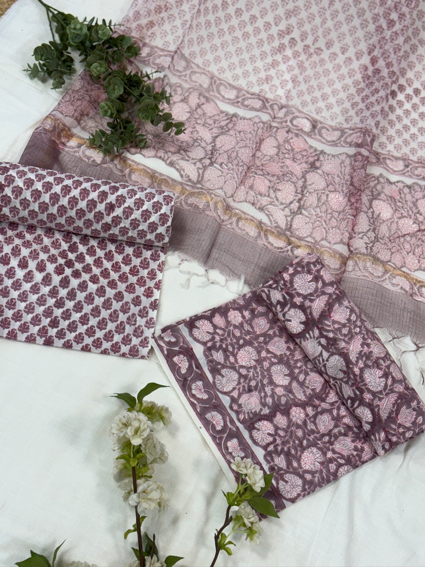 Mauve Unstitched