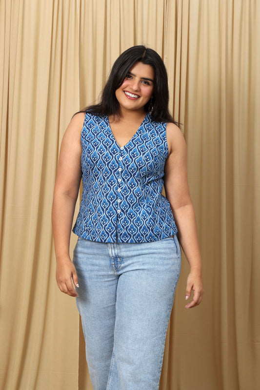 Mehek Waistcoat Top