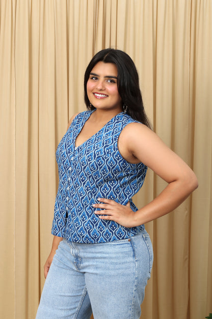 Mehek Waistcoat Top