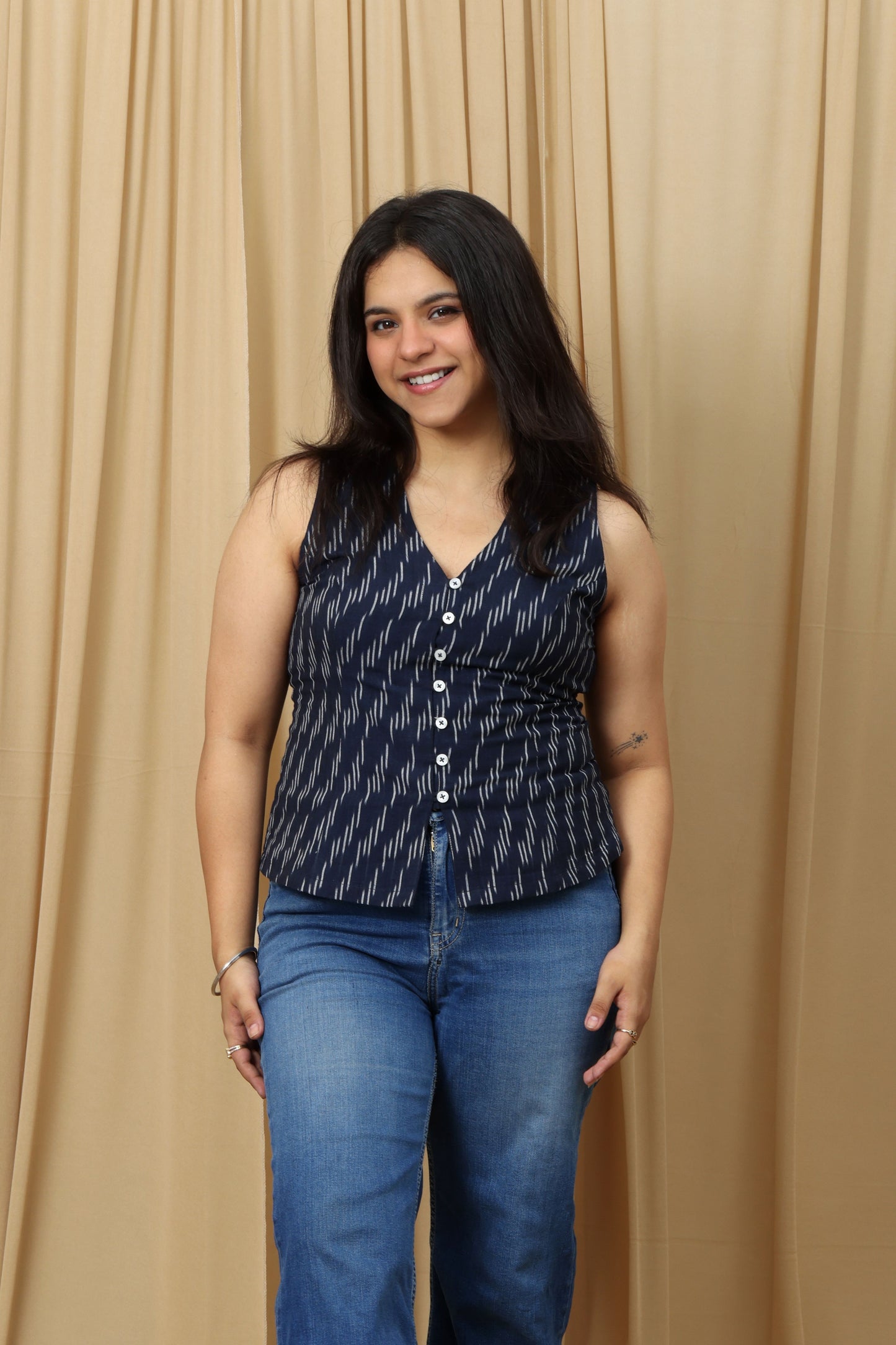 Mehek Waistcoat Top