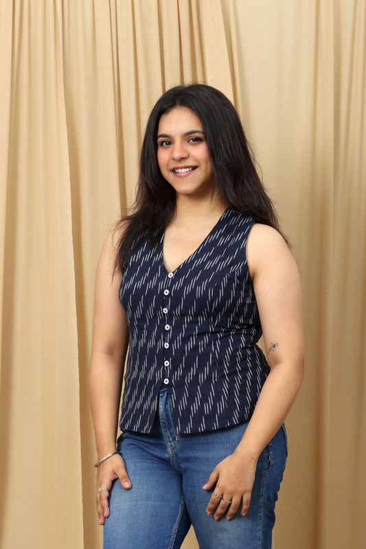 Mehek Waistcoat Top