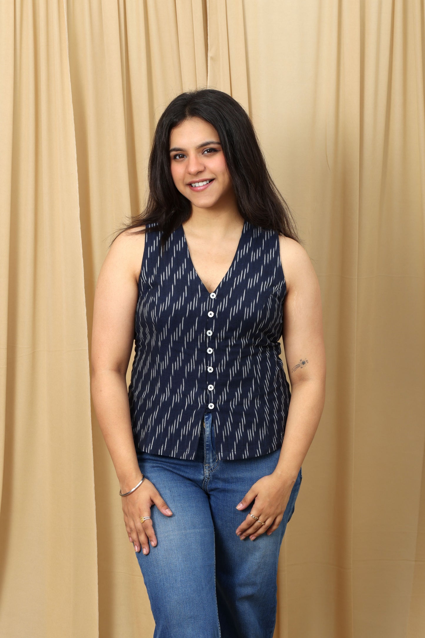 Mehek Waistcoat Top