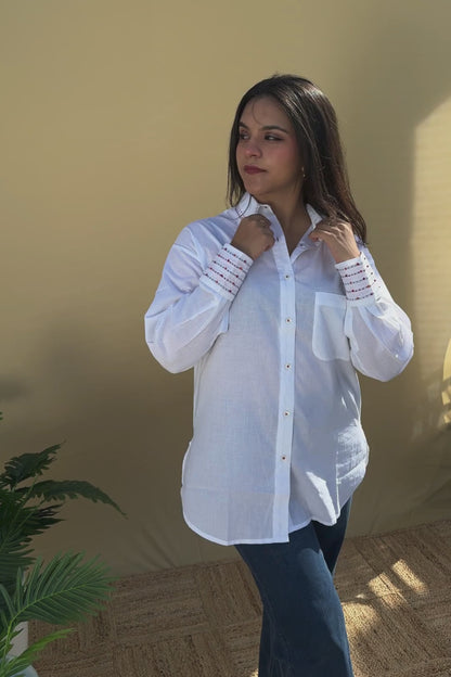 Drew Embroidery Shirt